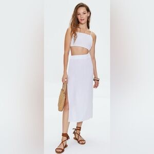 ***SOLD*** BUNDLE of 2 Cut Out MIDI Forever 21 Summer Dresses
